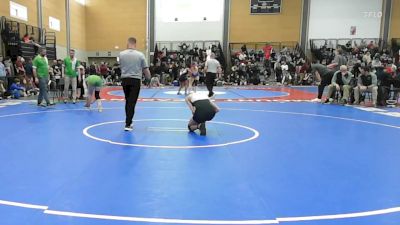 145 lbs Quarterfinal - Josephina Piel, New Milford vs Sophie Grunhuvd, Massabesic