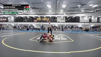 133 lbs Round 2 - Eugene Barrientes, Adrian vs Matteo Littman, Chicago