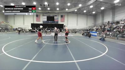 285 lbs Round 2 (3 Team) - Landon Andrade, Sherburne-Earlville Sr HS vs Nicholas Oosterom, Port Jervis Sr HS