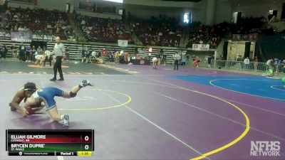 D 1 145 lbs Champ. Round 1 - Brycen Dupre`, St. Pauls vs Elijah Gilmore, Catholic, BR