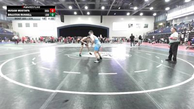 174 lbs Cons. Round 3 - Braxton Russell, Unattached The Citadel vs Husam Mustafa, Southeastern