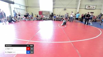 48 kg Rr Rnd 2 - Jacob Carr, Kraken vs Kurt Ziegler, Barn Boys