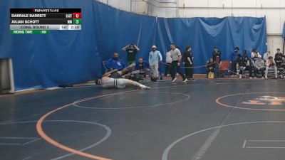 174 lbs Cons. Round 2 - Julian Schott, Marymount vs Darrale Barrett, Eastern