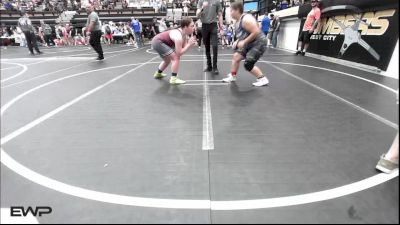 200 lbs Rr Rnd 1 - Alexie Cagle, Harrah Little League Wrestling vs Allison West, Perryville Elite Wrestling