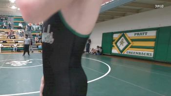 132.0 Round 2 - Kameron Cox, Pratt High School vs Evan Trostle, Nickerson High School