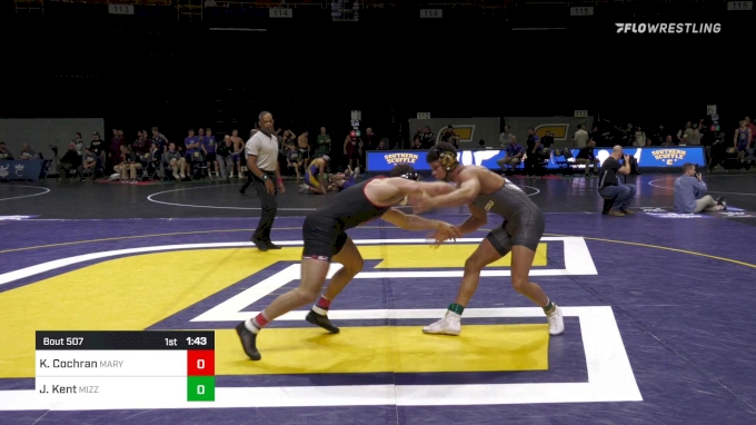 184 lbs Quarterfinal - Kyle Cochran, Maryland vs Jeremiah Kent, Missouri