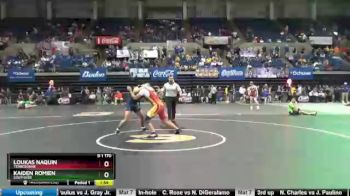 Champ. Round 2 - Loukas Naquin, Terrebonne vs Kaiden Romien, Southside