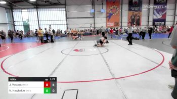 113 lbs Rr Rnd 3 - Josh Vasquez, Michigan Grapplers vs Nick Hawbaker, Great Bridge