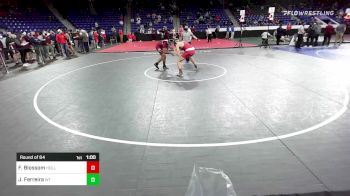 182 lbs Round Of 64 - Finn Blossom, Holliston vs Jyzaiah Ferreira, Whittier