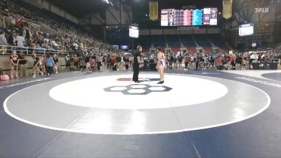 140 lbs Cons. Rd Of 64 - Nalani Jordan, WY vs Isabella SantaMaria, AZ
