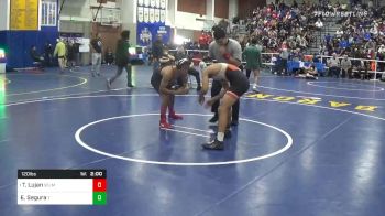 120 lbs Prelims - Emmanuel Segura, Tustin vs Tristan Lujan, Selma