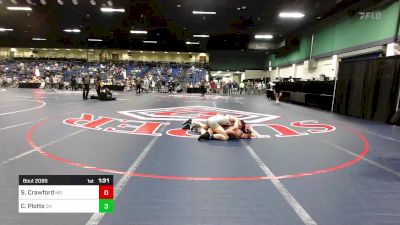 132 lbs Consi Of 128 #2 - Seth Crawford, MD vs Cameron Plotts, OH