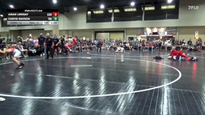 132 lbs Round 1 (6 Team) - Aidan Lindsay, Ground Zero WC vs Curtis Watson, Trojan WA