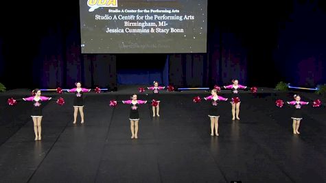 Studio A All Stars [2018 All Star Junior Pom - Small] UDA National Dance Team Championship