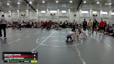 106 lbs Round 1 (6 Team) - Matthew Kesterson, WV Wild vs Brayden Cortese, Ohio Titan