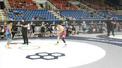 100 lbs Cons. Rd Of 16 - Seth Hollerman, Pennsylvania vs Angelo Cruz, California