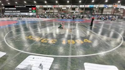 70 lbs Cons. Round 3 - Hudson Haaland, Hazen Wrestling Club vs Ian Andreen, Douglas Wrestling Club