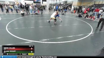 117 lbs Semifinal - Elijah Gulley, KS vs Keon Callies, MN