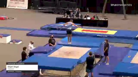 Elijah Vogel - Individual Trampoline, Elevated - 2021 USA Gymnastics Championships