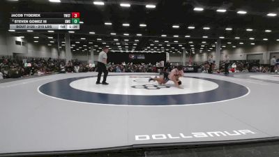 215 lbs Quarters - Jacob Tyderek, Tiger Wrestling Club - TPW4 vs Steven Gomez III, Granite Wrestling Club