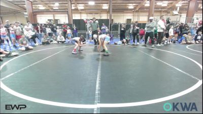 70 lbs Rr Rnd 2 - Cato Varela, Powerhouse Blue vs Jaycie Harmon, Powerhouse Gold