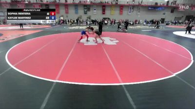 124 B Cons. Semi - Kaylee Martinez, Aurora vs Sophia Renteria, Adrian College