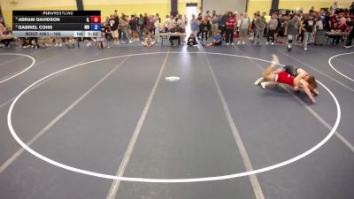 165 lbs Semis - Abram Davidson, IL vs Gabriel Cohn, MN