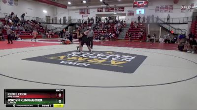 170 lbs Semifinal - Renee Cook, Maquoketa vs Jordyn Klinkhammer, Clinton