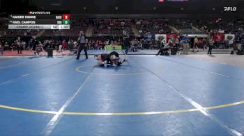 165 lbs Champ. Round 3 - Kaiser Henne, Nampa Christian vs Kael Campos, Sunnyside