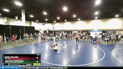 120 lbs 1st Place Match - Chad Yellow, San Juan vs Sawyer Anderson, Sublime Wrestling Academy