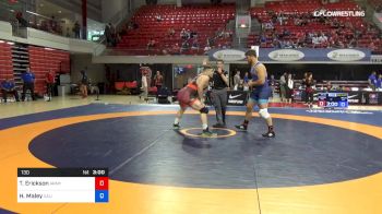 130 lbs 3rd Place - Toby Erickson, Army (WCAP) vs Haydn Maley, California Regional Training Center (CRTC)