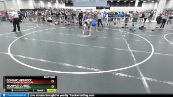 120 lbs Cons. Round 4 - Maximus Quiroz, Region Wrestling Academy vs Dominic Viebrock, Victory School Of Wrestling