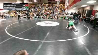 190 lbs Cons. Round 2 - Delaney Walker, Kelly Walsh vs Silvia Cretarola, Glenrock