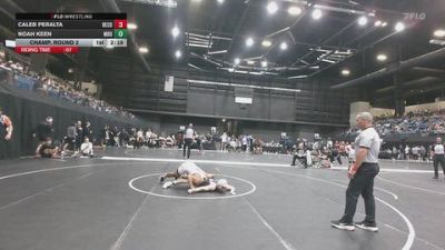 141 lbs Champ. Round 2 - Noah Keen, Missouri Baptist University vs Caleb Peralta, Benedictine College