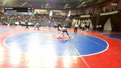110 lbs Quarterfinal - Ian Shaw, Guerrilla Wrestling Academy vs Levi Allison, Troup Wrestling