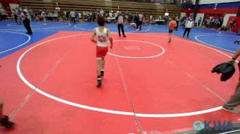 76 lbs Consi Of 4 - Kash Walters, Morris Wrestling Association vs Rylan Jenkins, Fort Gibson Youth Wrestling