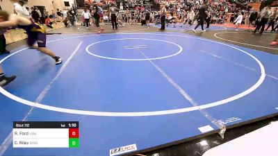 110 lbs Rr Rnd 1 - Rocky Ford, Vian Wrestling Club vs Carson Riley, Sperry Wrestling Club