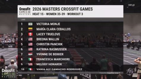 Mixed Master - Workout 3 | 35-39 Heat 1