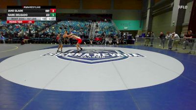 157 lbs Consi Of 8 #2 - Jake Glade, Western Wyoming vs Gabe Delgado, Arizona State