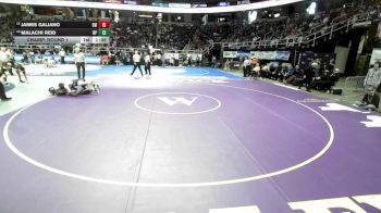 I-175 lbs Champ. Round 1 - James Galiano, East Meadow vs Malachi Reid, Rocky Point