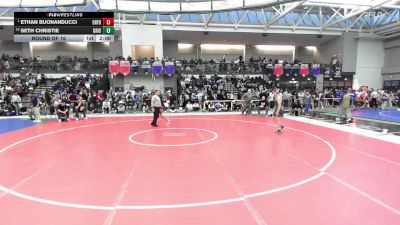 126 lbs Round Of 16 - Ethan Buonanducci, Enfield vs Seth Christie, Griswold/Wheeler