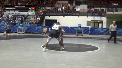 197 lbs Champ. Round 1 - Chris Wells, University Of Dubuque vs Ben Strehlow, Luther
