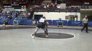 197 lbs Champ. Round 1 - Chris Wells, University Of Dubuque vs Ben Strehlow, Luther