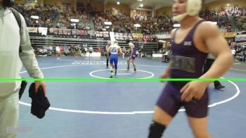 144 lbs Champ. Round 1 - Brody Beckman, Oakley HS vs Axton Vice, Leon Bluestem HS