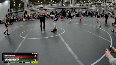 96 lbs Placement (4 Team) - Brayden Hoppe, Team Germantown vs Gavin Rush, Revival Uprising Orange