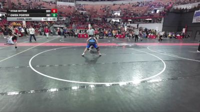 160 lbs Cons. Semi - Owen Porter, Hartford Wrestling Club vs Titan Ritter, Askren Wrestling Academy