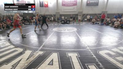 113 lbs Cody Sieminski, Oregon vs Brahnan Heidt, North Dakota