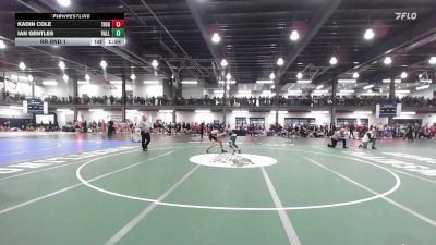 126Yellow lbs Rr Rnd 1 - Kadin Cole, Tioga vs Ian Gentles, Valley Central