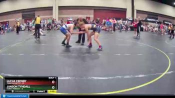 155 lbs Round 1 (4 Team) - Lucas Crosby, Team Palmetto vs Janson Tyndall, Funky Monkey