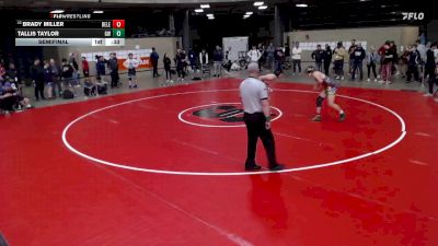 150 lbs Semifinal - Brady Miller, Unattached vs Tallis Taylor, Glenbard West